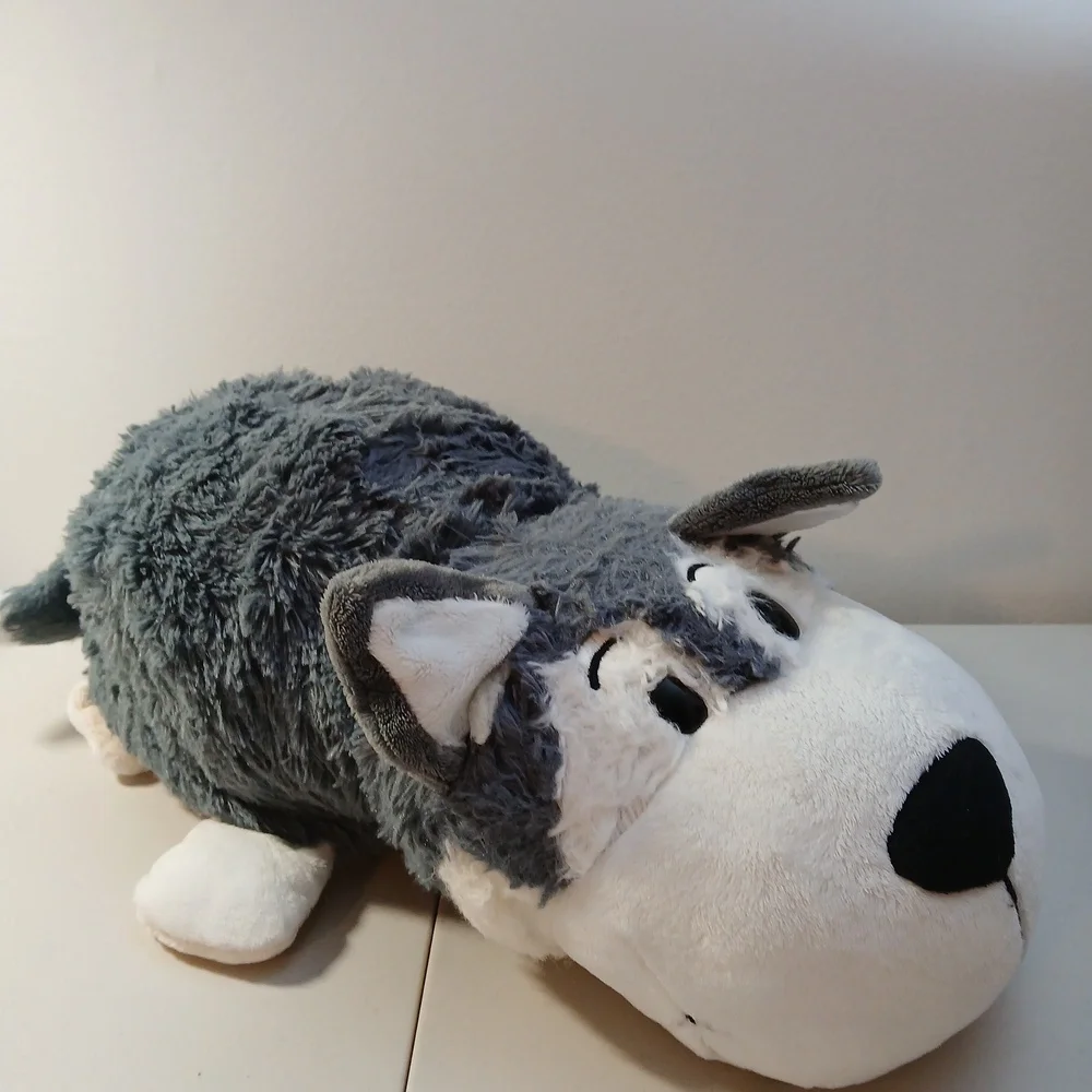 Flipazoo Poppi Polar Bear Asher Husky Dog Reversible Stuffed Plush Animal Doll